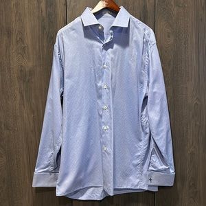 Canalejas Pin Dot Button Down Shirt